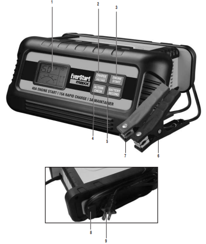 EverStart Maxx BC40BE 40 Amp Automotive Bench Battery Charger Instruction Manual-1