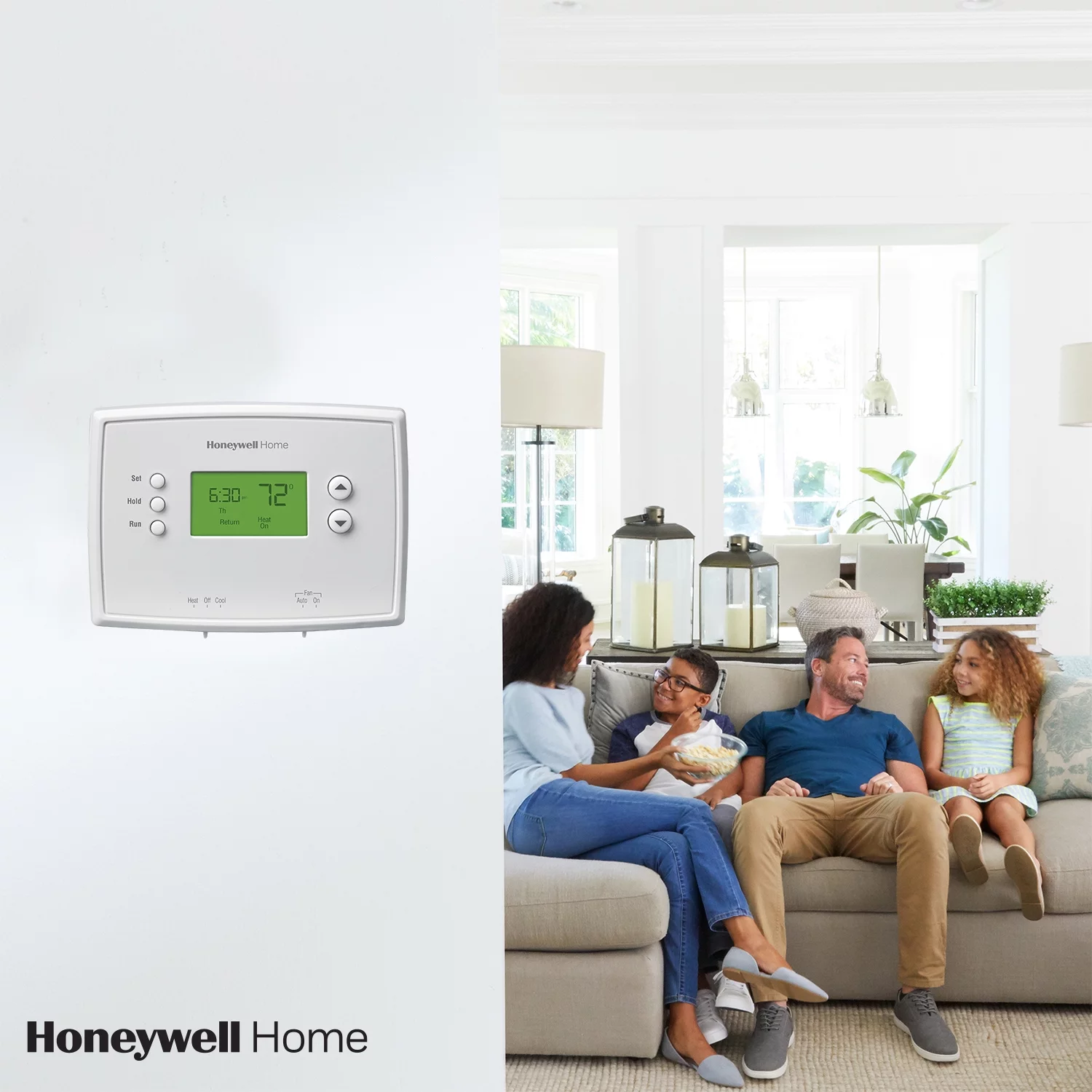 Honeywell Pro 3000 Series Non-Programmable Digital Thermostat-fea img