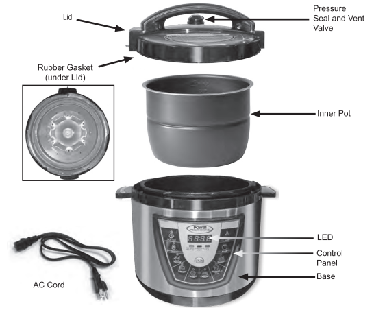 Power PPC770 Pressure Cooker XL User Manual-1