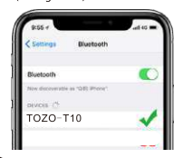 Tozo T10 TWS Wireless Earbuds User Manual-4