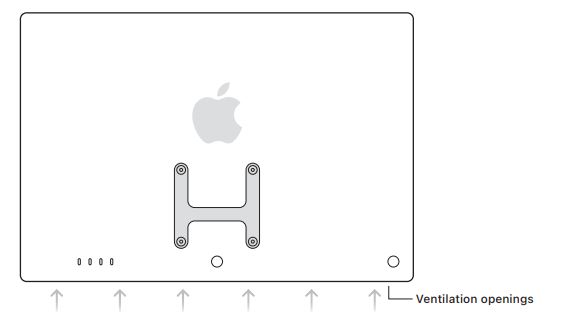 Apple iMac with VESA Mount Adapter  FIG- (2)