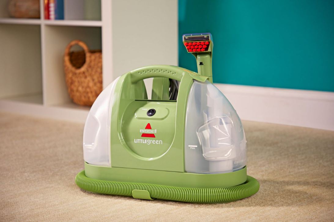 Bissell 1400B Little Green Multi-Purpose Portable Carpet and Upholstery Cleaner FEATURE