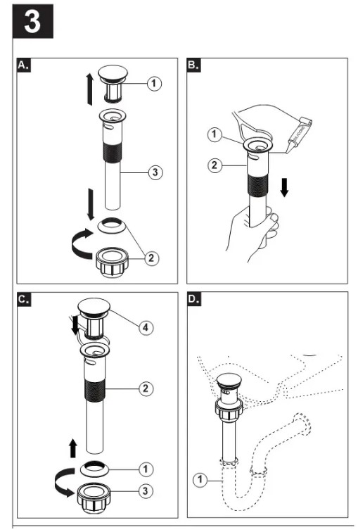 DELTA Two Handle Widespread Bathroom Faucets (5)