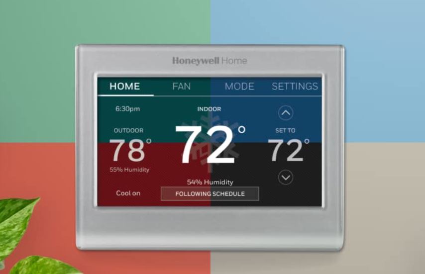 Honeywell WIFI Smart Color Touchscreen Programmable Thermostat feature