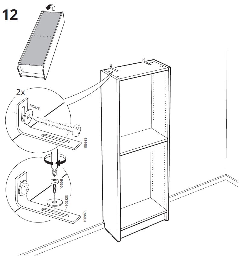 IKEA BILLY Bookcase FIG- (17)