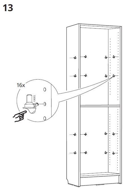 IKEA BILLY Bookcase FIG- (18)