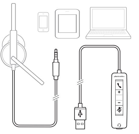 Plantronics Blackwire C315 corded USB headset (5)