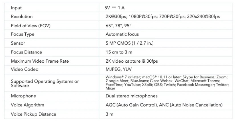 ANKER PowerConf C202 2K HD Webcam (7)