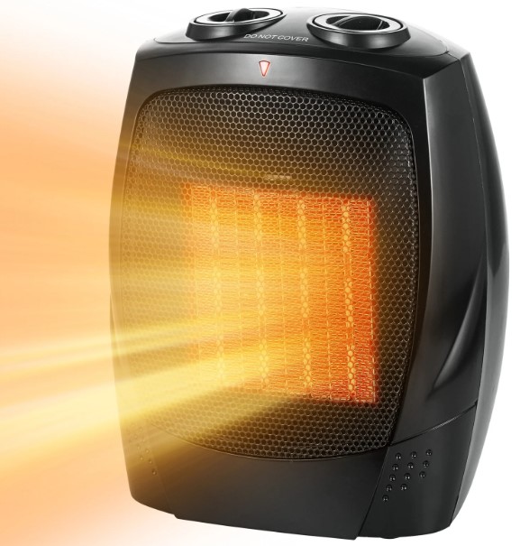 GiveBest PTC-905 Portable Electric Space Heater with Thermostat Featured