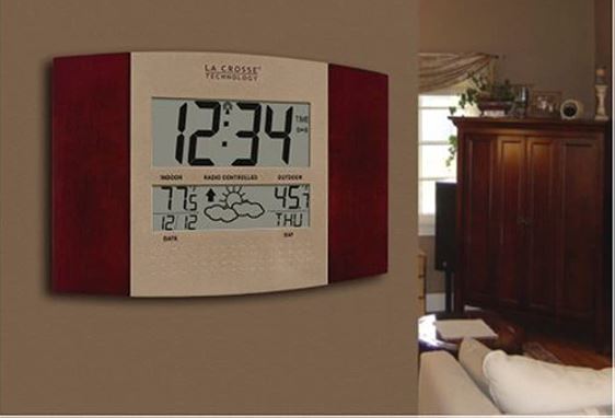 La Crosse WS-8157U Radio-Controlled Clock featured