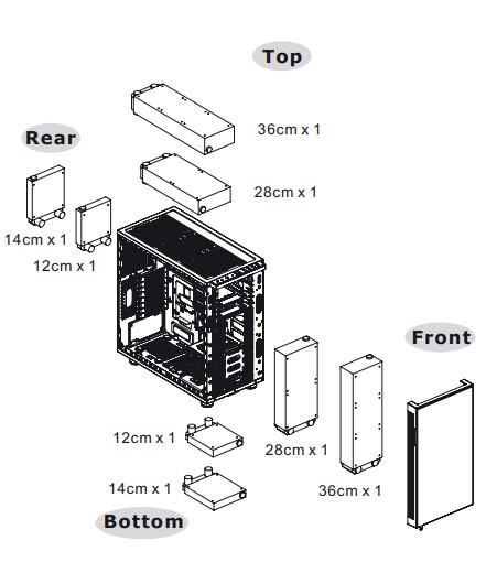 Thermaltake Suppressor F31 Tempered Glass Edition (11)