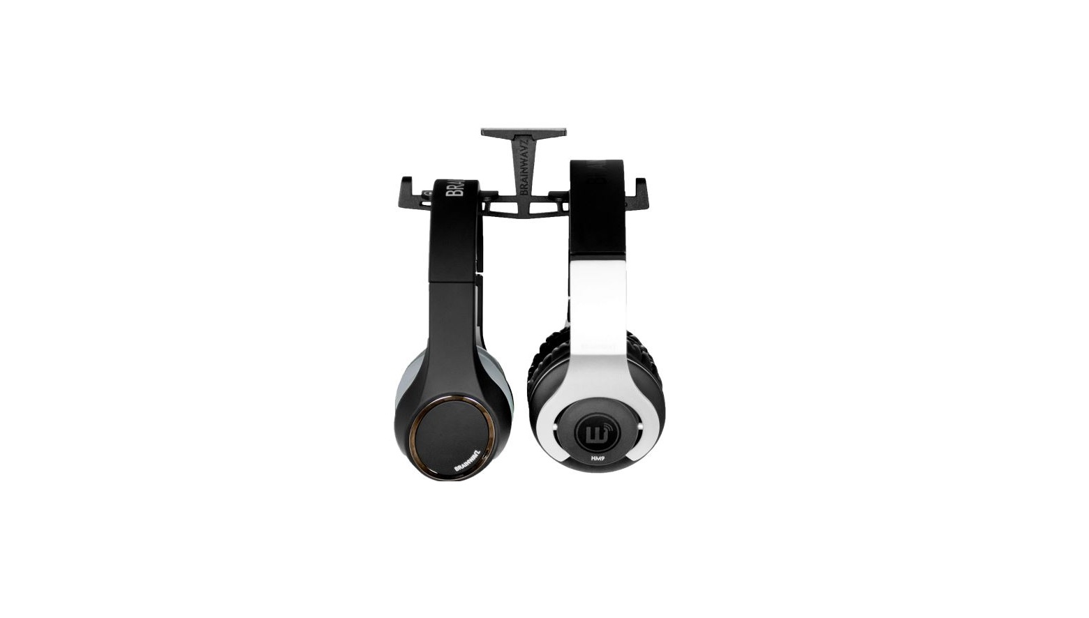BRAINWAVZ Truss Under Desk Dual Headphone Hanger Stand Mount FEATURE