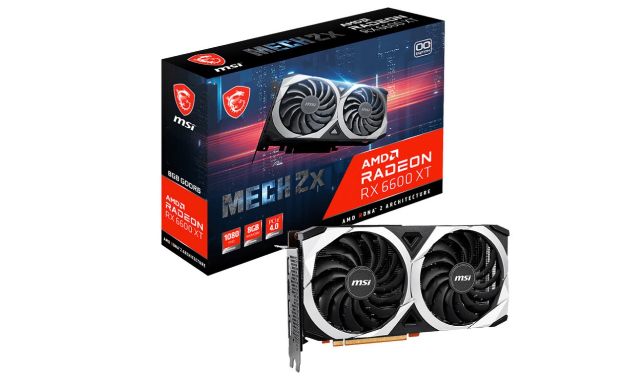 MSI Gaming Radeon RX 6700 XT Mech 2x VR Ready OC Graphics Card Featured