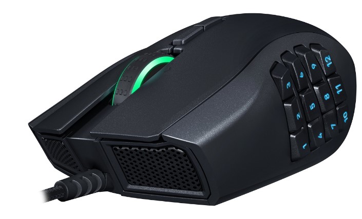 Razer RZ01-01610100-R3U1 Naga Chroma Ergonomic RGB MMO Gaming Mouse Product