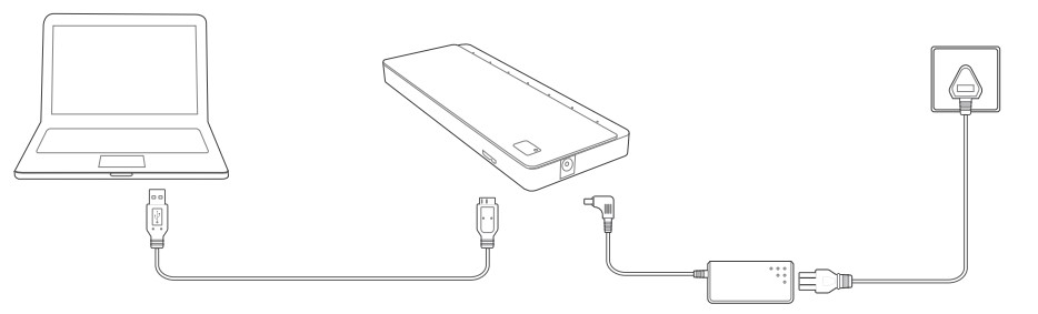 TP-Link ‎UH720 Powered USB Hub (1)