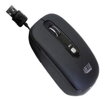 Adesso iMouse S4 Tangle-Free Retractable Mouse PRODUCT