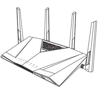 Asus RT-AC3100 Wireless Dual Band Gigabit Router Product
