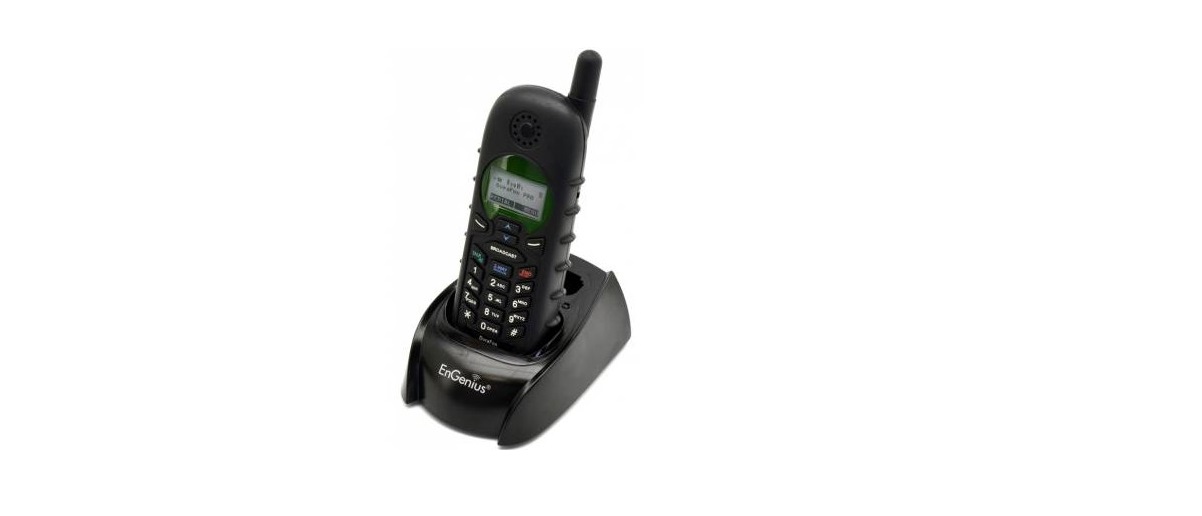 EnGenius DuraFon SIP-HC Long-Range Cordless Phone System Handset Featured