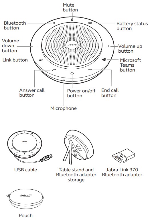 Jabra Speak 750 MS Wireless Bluetooth Speaker (1)