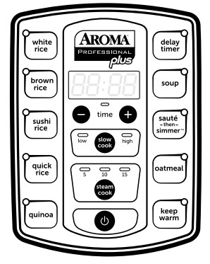 Aroma Housewares ARC-5000SB Digital Rice and Food Steamer (2)