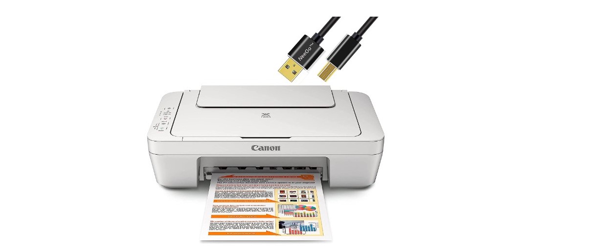 Canon PIXMA MG 2500 Series Inkjet Wired All-in-One Color Printer Featured