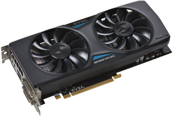 EVGA GeForce GTX 970 4GB SC Gaming Graphics Card