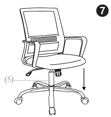JHK Office Desk Chair fig-9