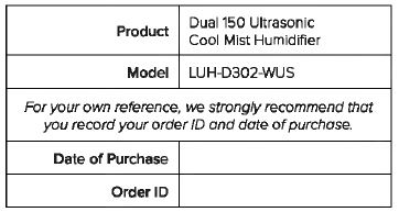 LEVOIT LUH-D302 Dual 150 Ultrasonic Cool Mist Humidifier fig-25