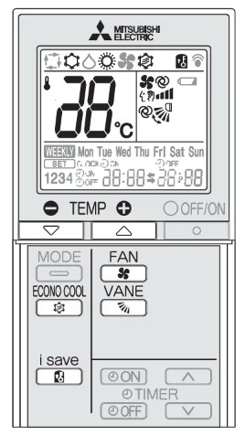 Mitsubishi Electric Air Conditioner with Remote (7)