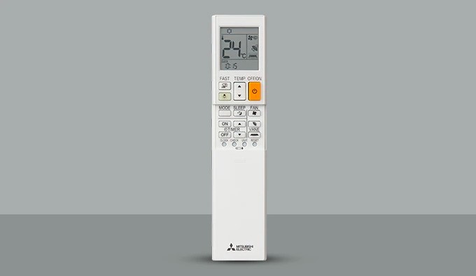 Mitsubishi Electric Air Conditioner with Remote Featured