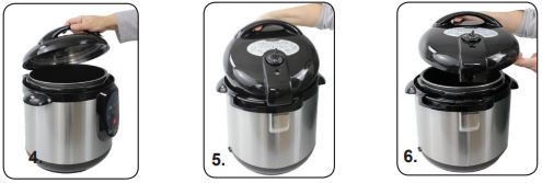 NESCO NPC-9 Smart Electric Pressure Cooker and Canner FIG-8