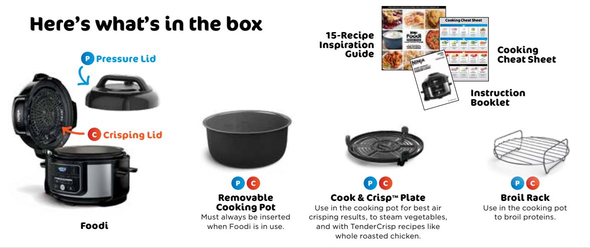 Ninja OS101 Foodi 9-in-1 Pressure Cooker and Air Fryer FIG-1