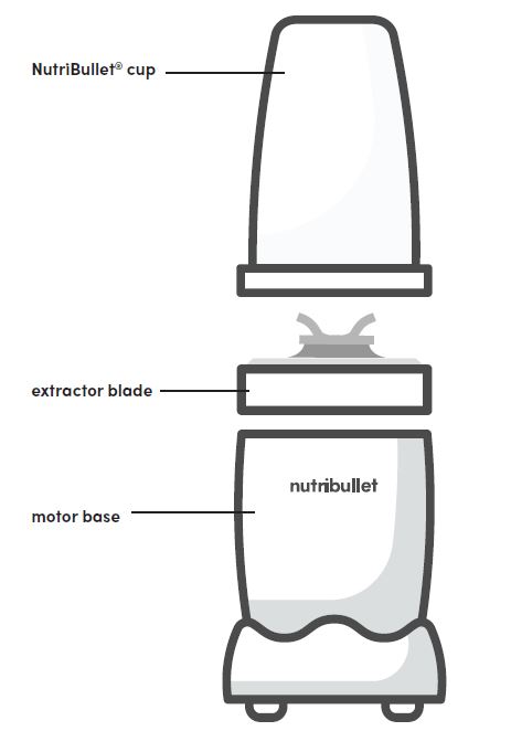 Nutribullet Pro 600-watt Blender fig-2