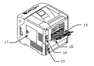 OKI 62442101 B731dn Monochrome Laser Printer (4)