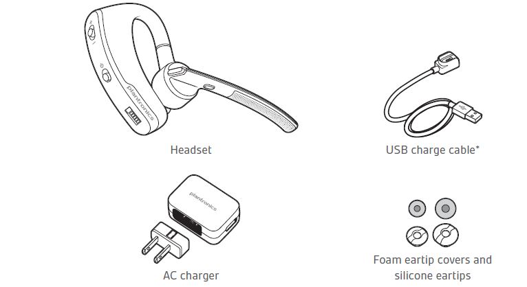 Plantronics 87300-41-RB Voyager Legend Wireless Bluetooth Headset fig-1