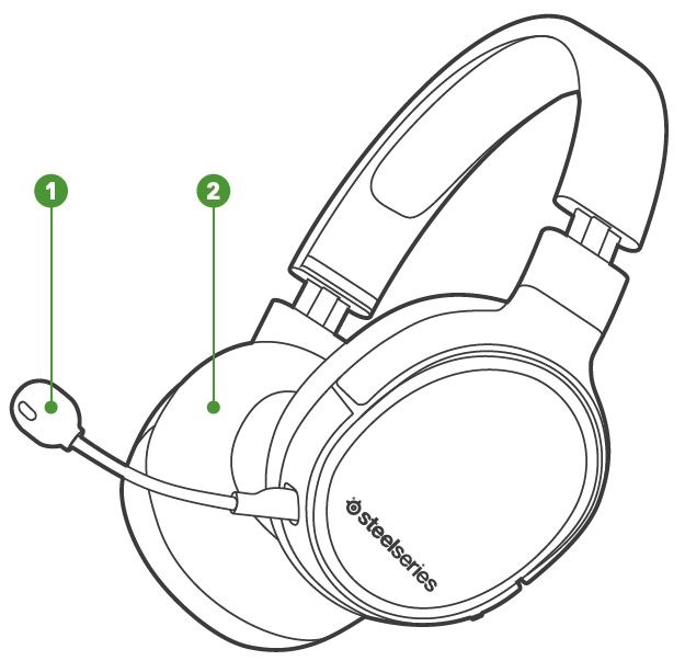 SteelSeries Arctis 1 Wireless Gaming Headset for xbox fig-2