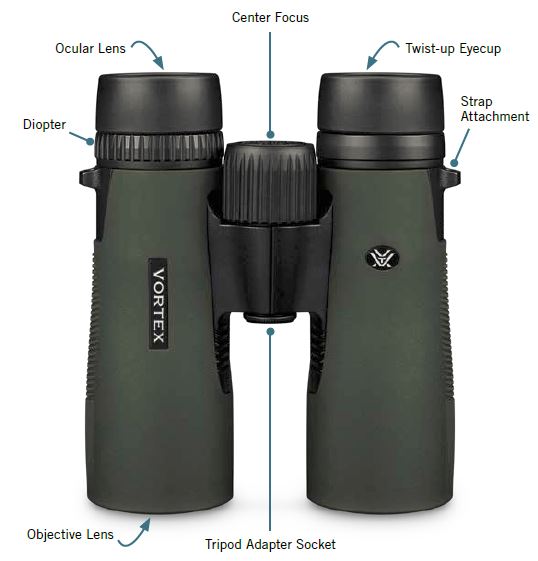 Vortex Optics Diamondback HD Binoculars 12x50 fig-1