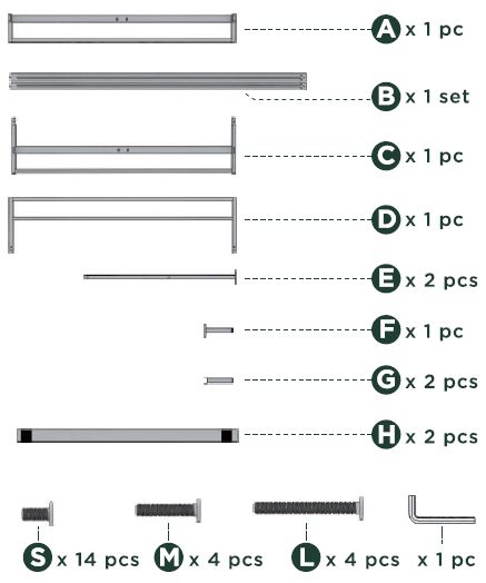 ZINUS Trisha Metal Platforma Bed Frame with Headboard fig-2