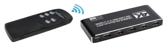 Aluratek 4-Port HDMI Video Switch with Remote Product