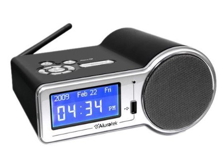 Aluratek Internet Radio Alarm Clock Product