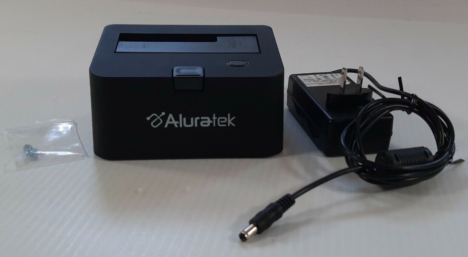 Aluratek SuperSpeed USB SATA Hard Drive Docking Enclosure Featured