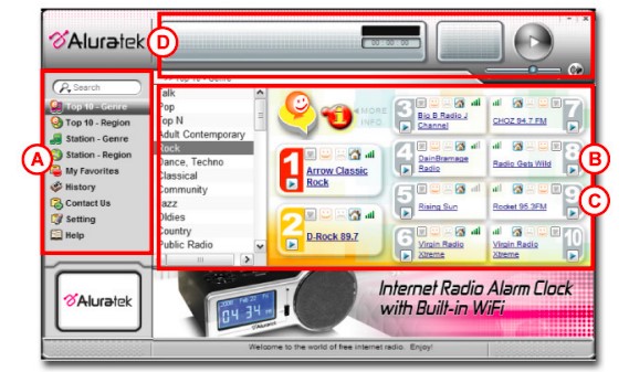 Aluratek USB Internet Radio Jukebox (1)