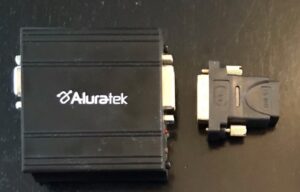 Aluratek VGA to HDMI 1080p Adapter with Audio Guide