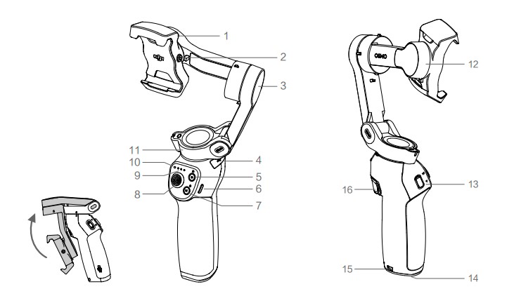 DJI Osmo Mobile 3 Combo Gimbal (1)