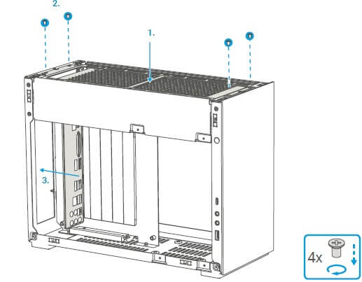 Lian Li A4-H2O Aluminum Mini-ITX Computer (9)