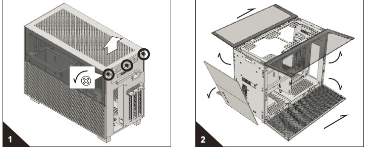 Lian Li Q58 Tempered Glass Mini Tower Computer Case (9)