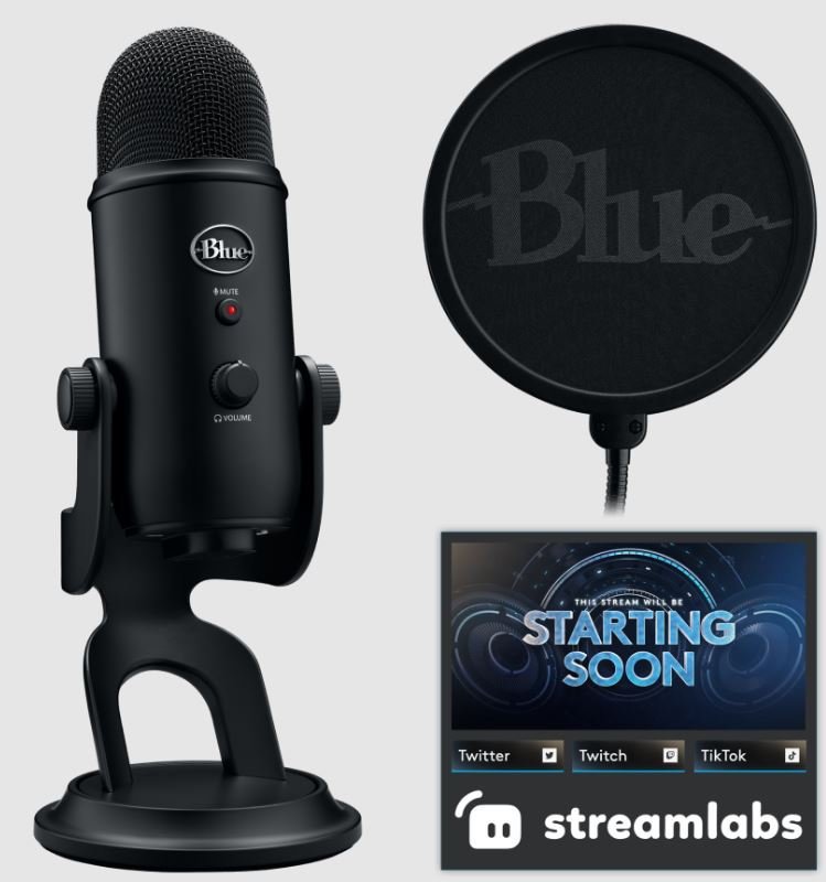 Logitech 988-000521 Blue Yeti Game Streaming Kit PRODUCT