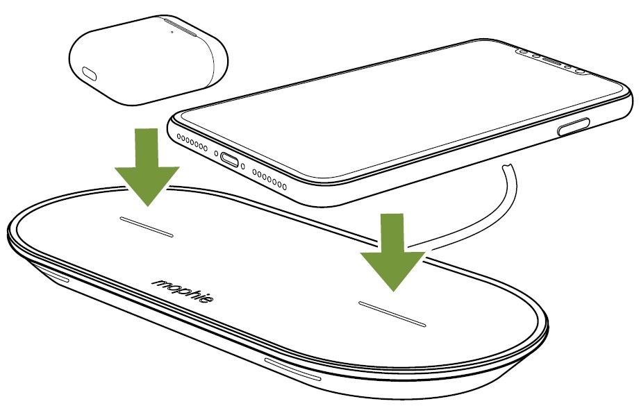Mophie-Dual-Universal-Wireless-Charging-Pad-User-Manual-2