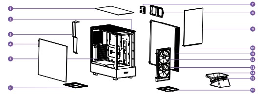 NZXT H5 Elite Compact Mid-Tower Case (1)