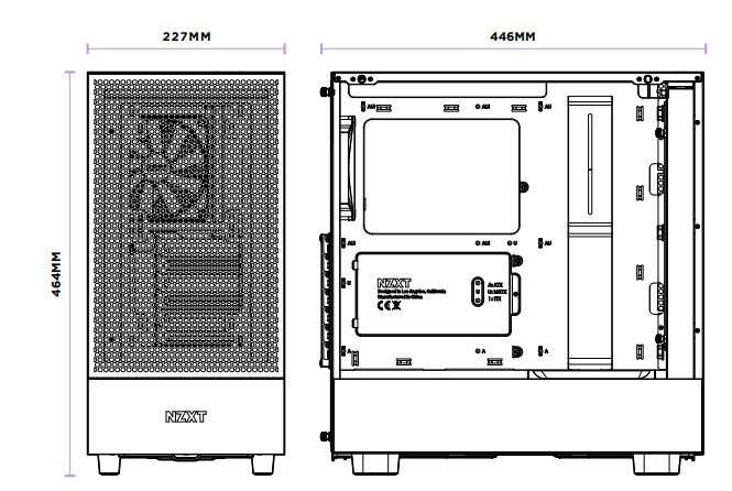 NZXT H5 Flow Compact ATX Mid-Tower PC Gaming Case (2)